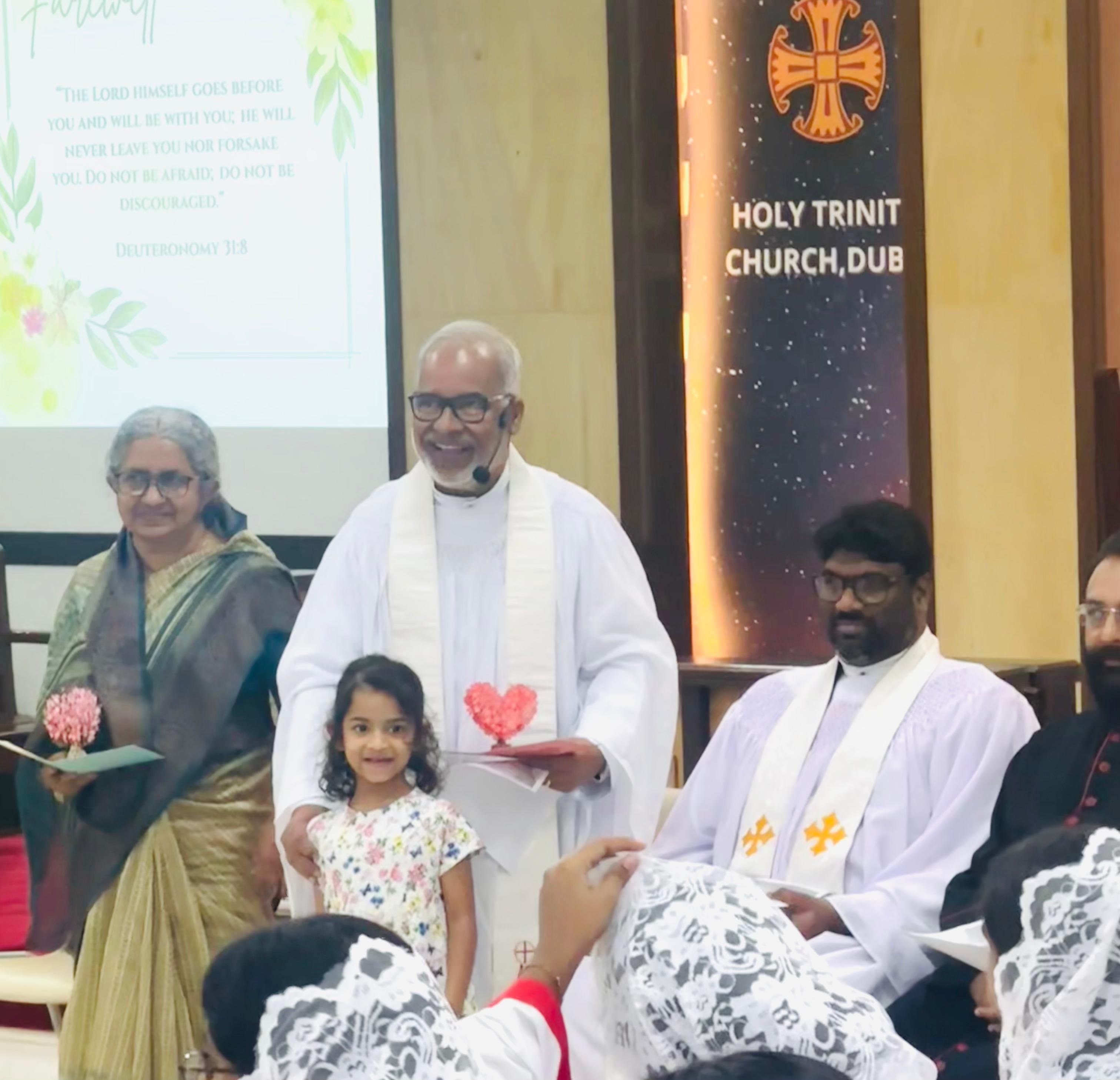 Farewell to Rev. Raju Jacob & Moly Kochamma
